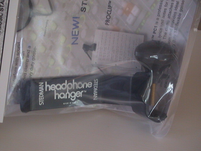 STEDMAN SHH PRO STUDIO HEADPHONE HANGER - NEW!!