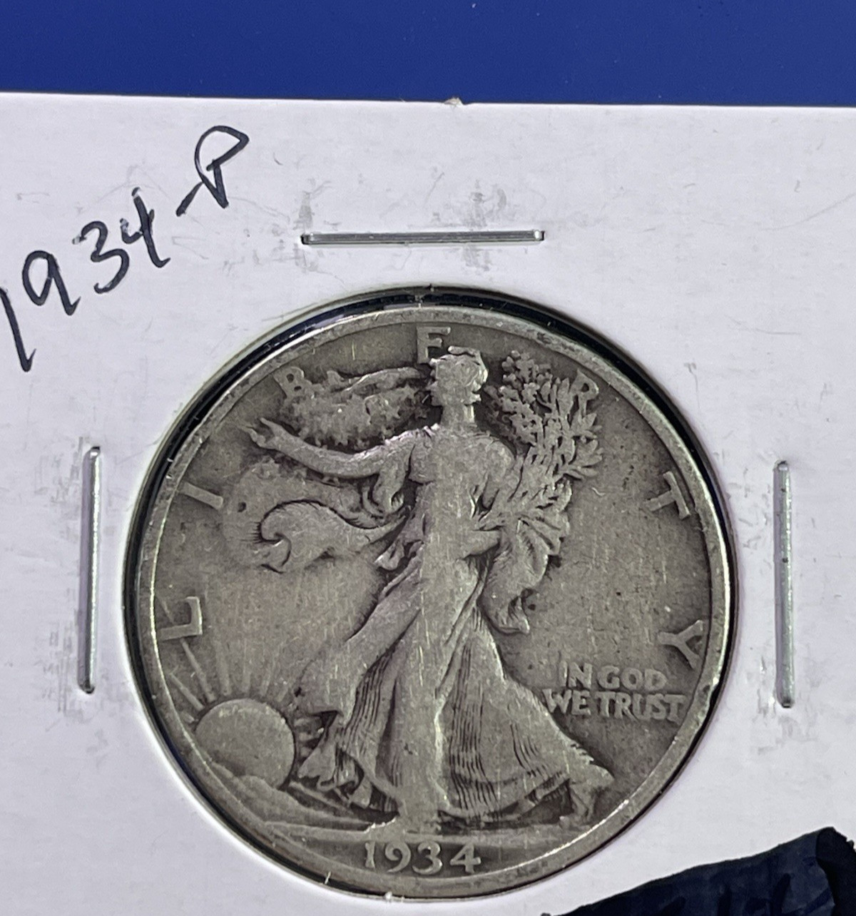 1934-P 50C Walking Liberty Half Dollar 90% Silver Item# 2072