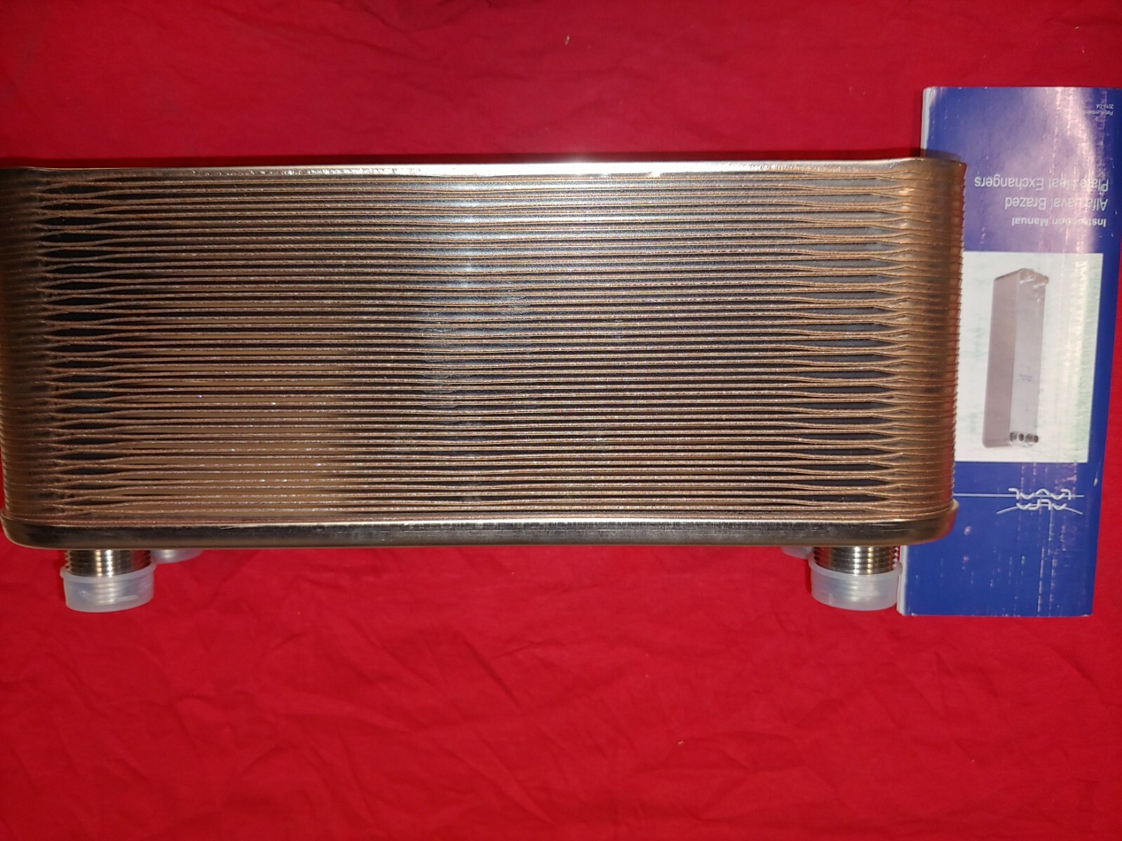 Gardner Denver VP1012068 Alfa Laval Heat Exchanger Water Cooled