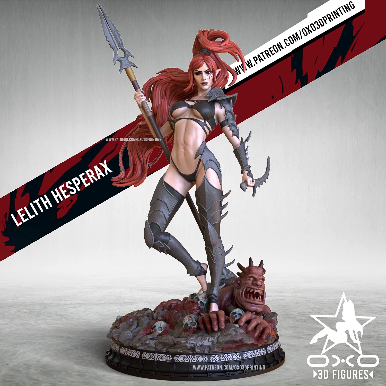 Lelith Hesperax (1) Unpainted 60mm resin model OXO