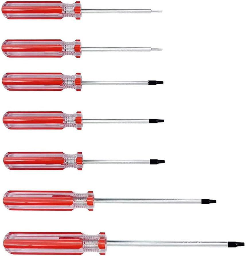 7pc Triangle Head Screwdriver Set Magnetic Tip Repair Tool for Toys Electronics