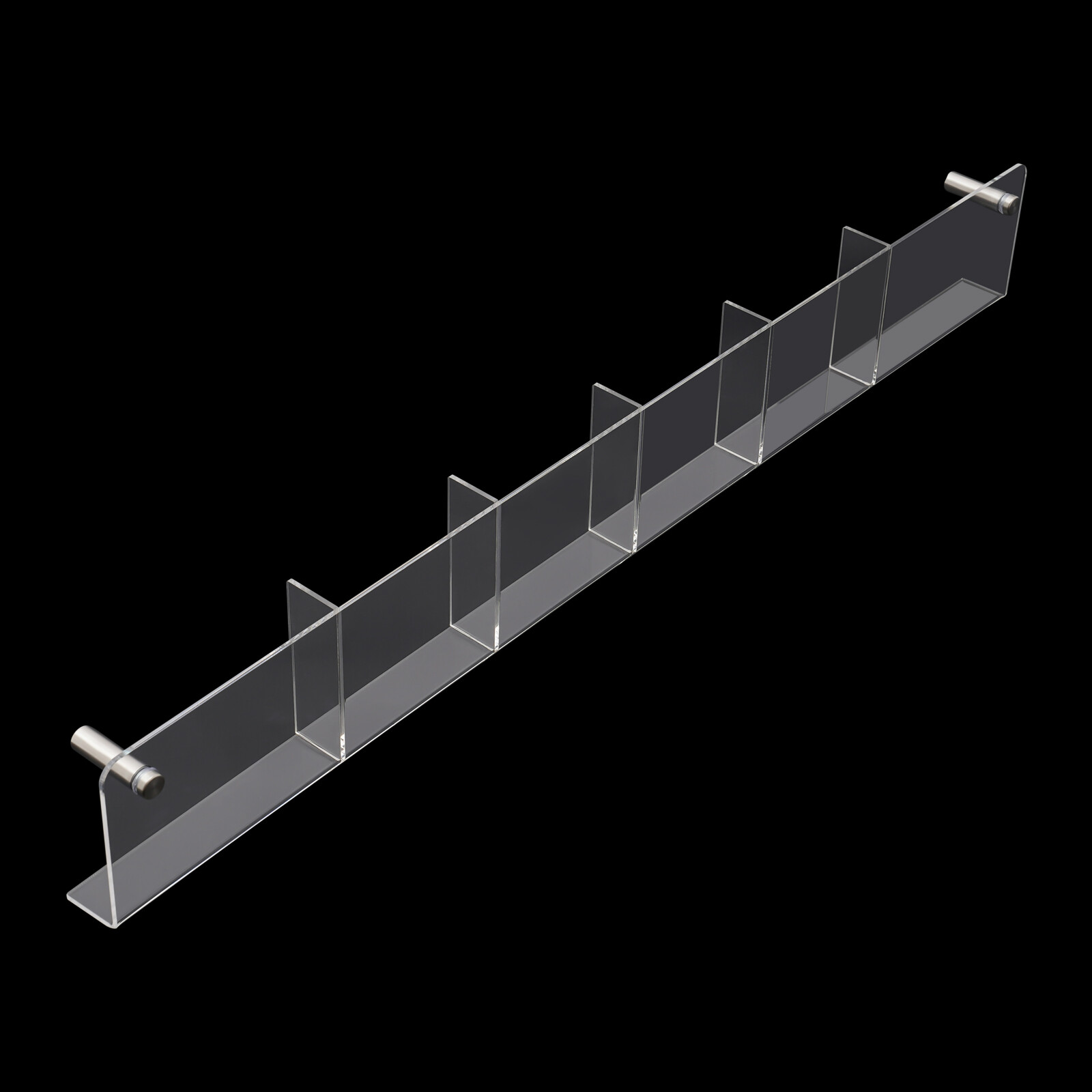 Acrylic Brochure Rack, Acrylic Display Stand, Organizer Rack Wall-mounted New