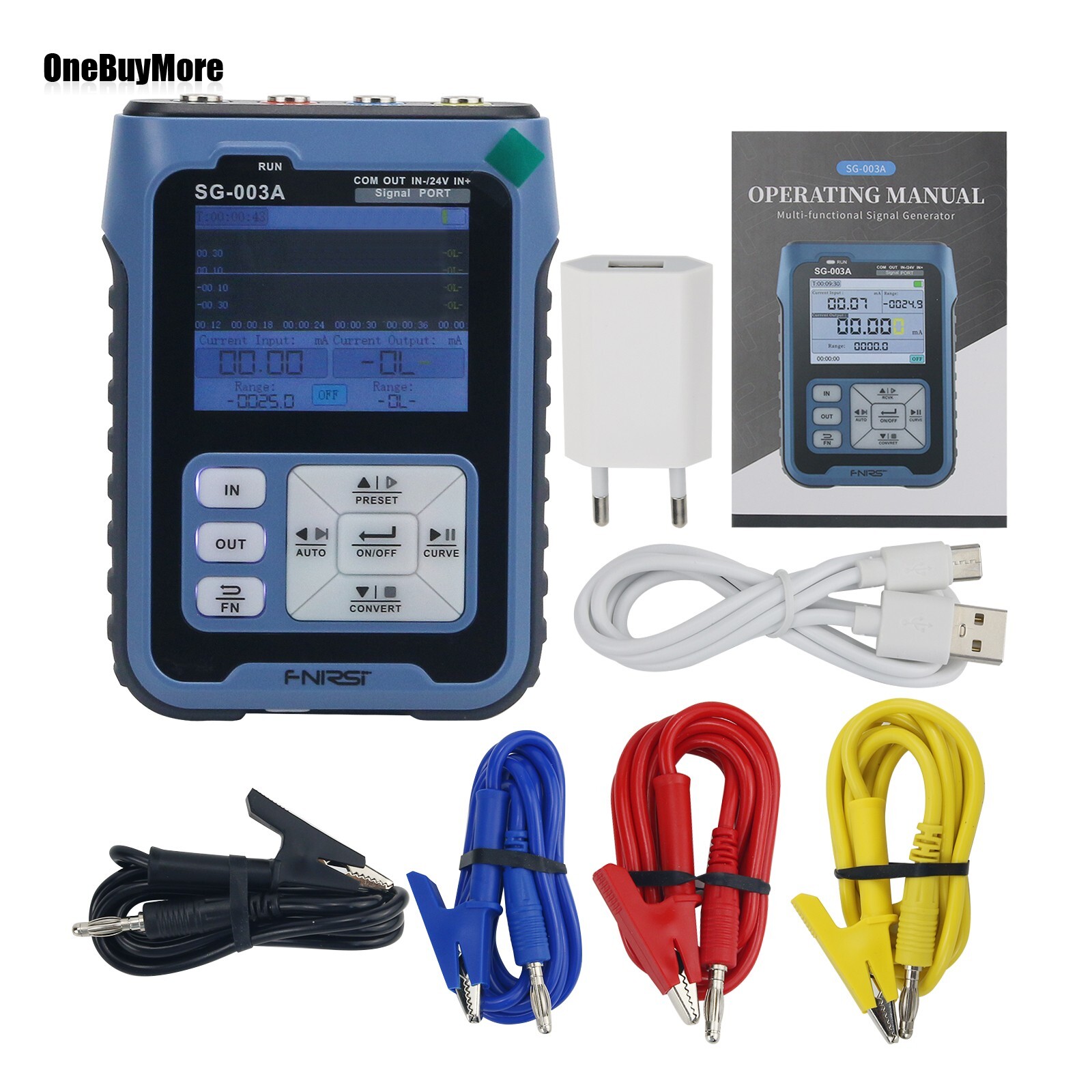 SG-003A 4-20MA Signal Generator Source Voltage Current Analog Process Calibrator