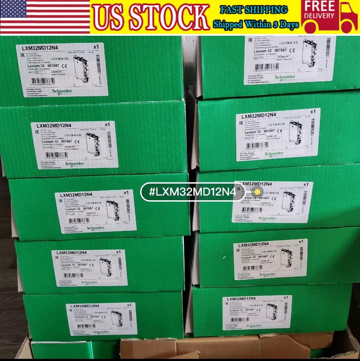 in Box LXM32MD12N4 Servo Drive Fast Shipping US Free TAX