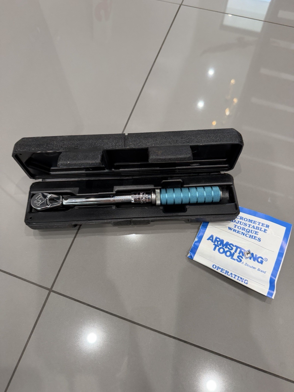 Armstrong Tools 64-041N Micrometer Torque Wrench 3/8" Drive 50 in/Lb 250 in/Lb