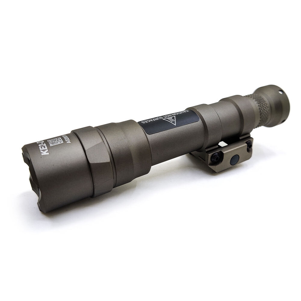 For M600DF Tactical Flashlight White LED Pressure Switch Mount Fit 20mm Rail
