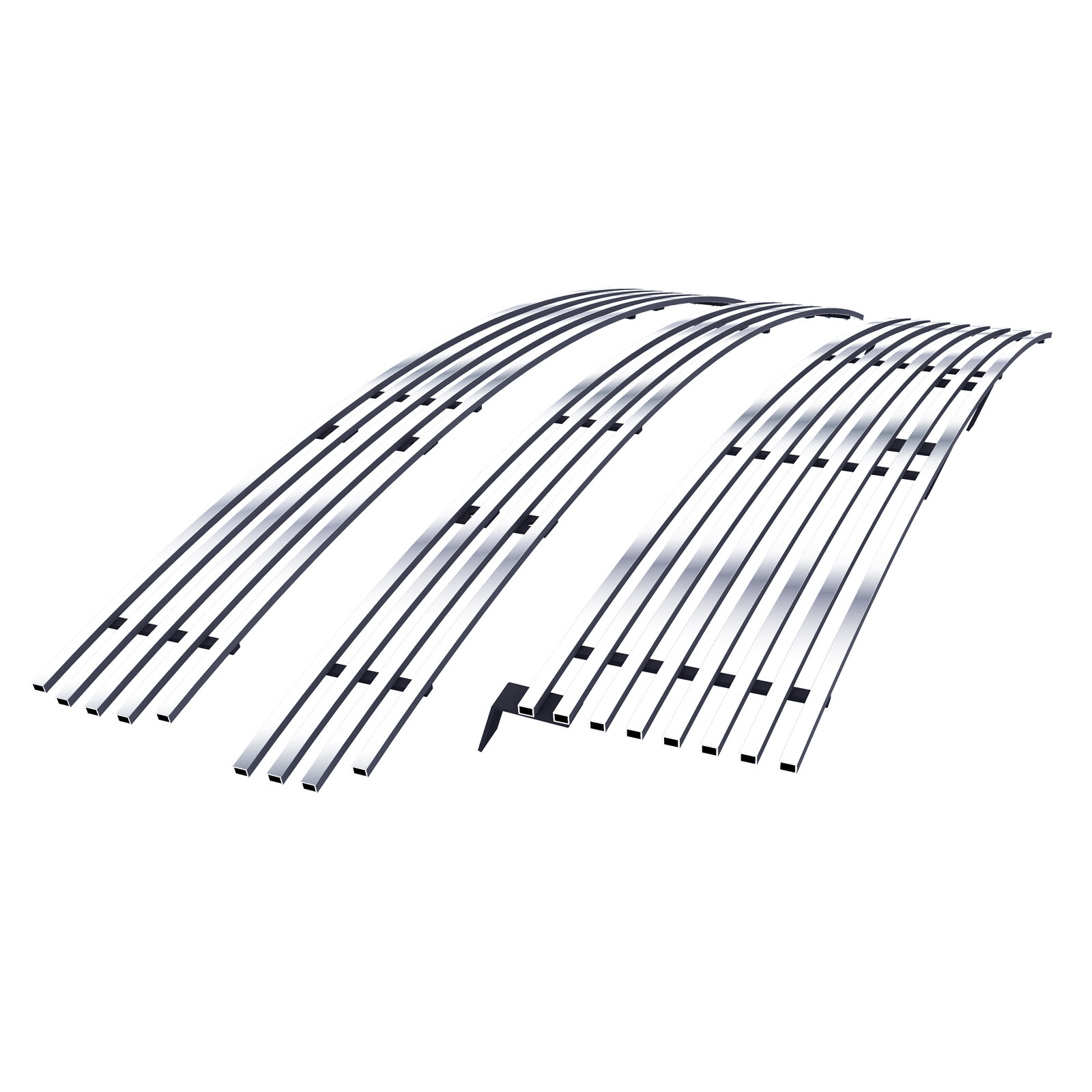 For 2003-2007 Scion XB Stainless Steel Chrome Billet Grille Insert Combo