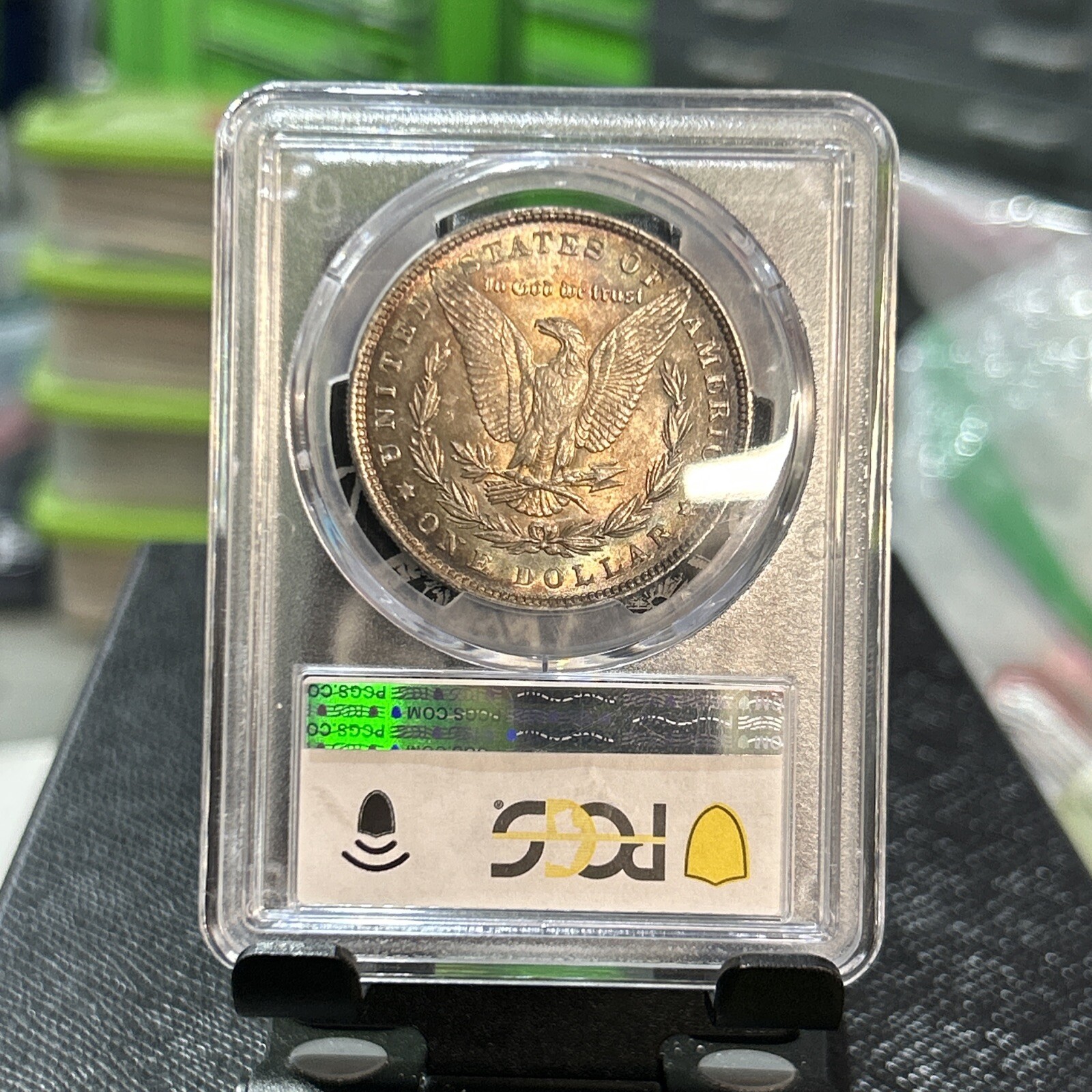 1886 Morgan Silver Dollar PCGS MS63 Toner