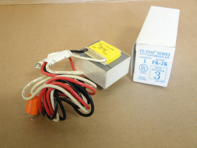 NEW IN BOX EZ-SNAP SERIES 277V TRANSFORMER KIT FK-2K