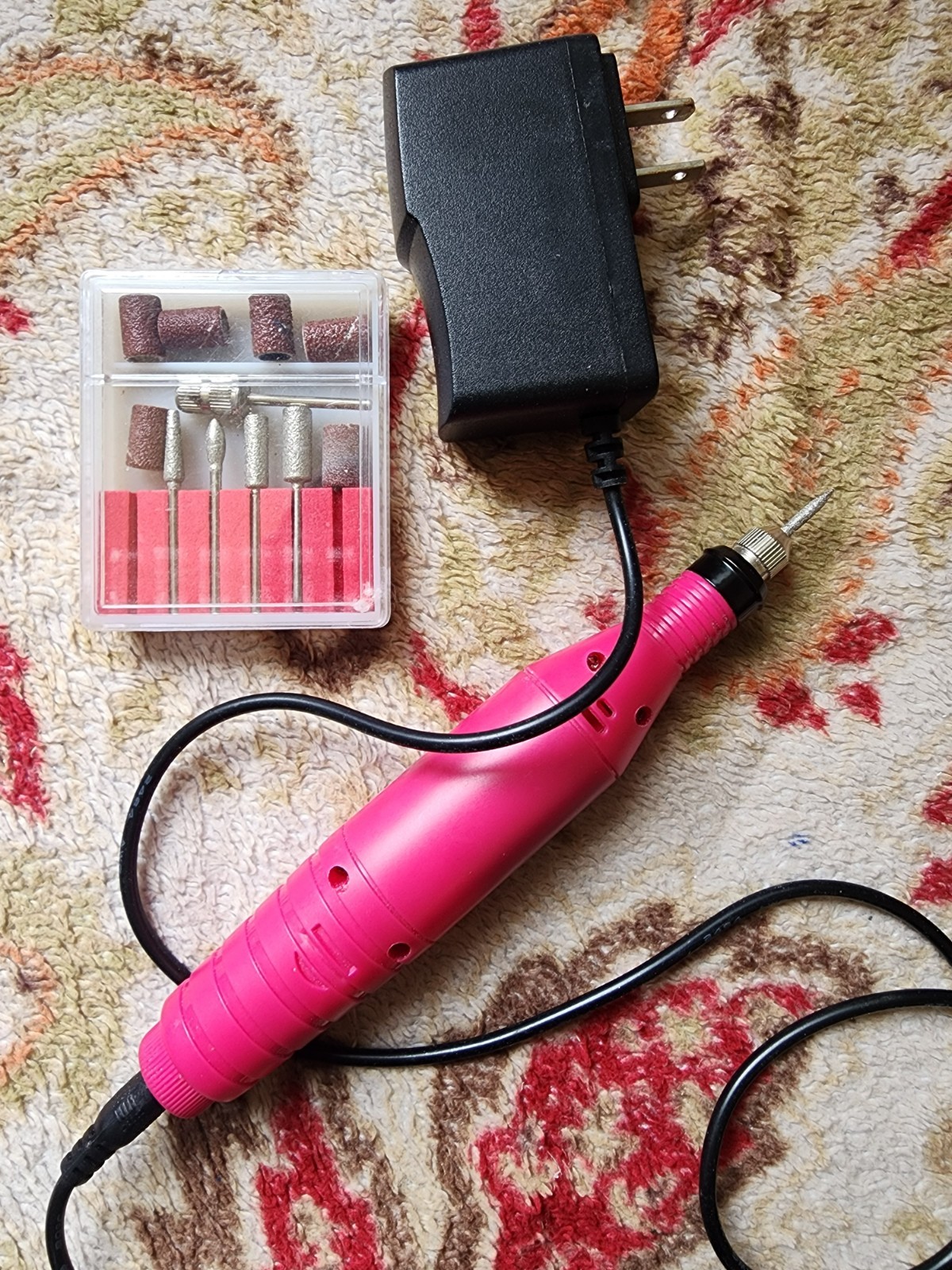 Electric Nail File Portable Nail Drill For Acrylic with Accessories