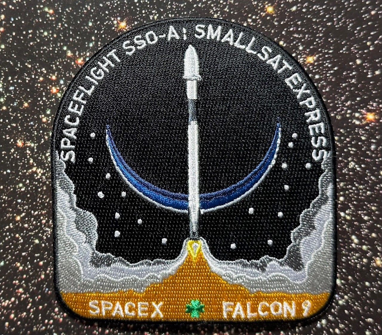 SPACEFLIGHT SSO-A SMALLSAT EXPRESS AUTHENTIC SPACEX SPACE-X PATCH 🚀