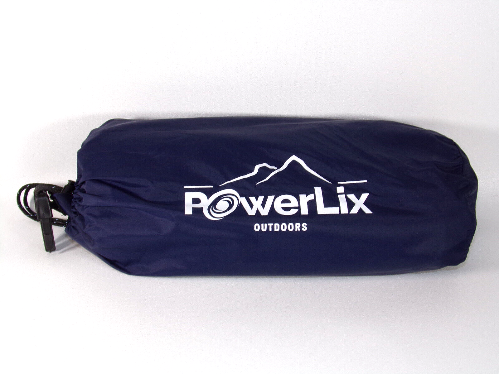 NEW PowerLix Outdoors Inflatable Ultralight Sleeping Pad, Backpacking, Navy Blue