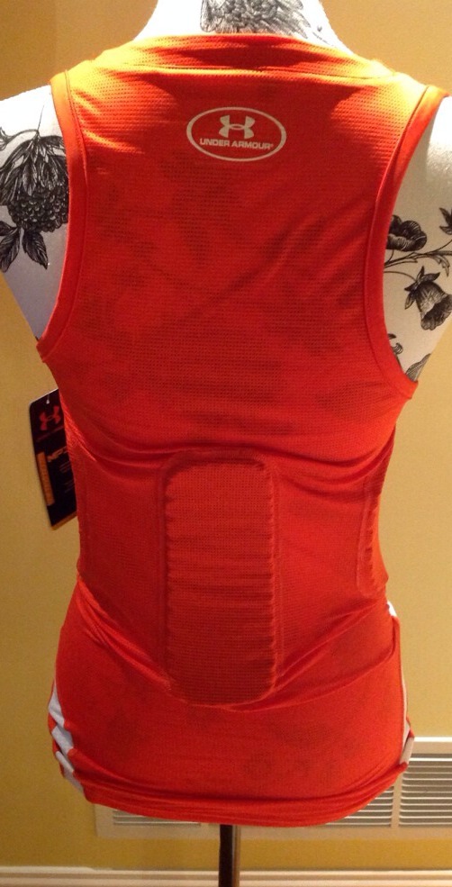 Under Armour Men's UA Compression Basketball MPZ Orange Size Medium