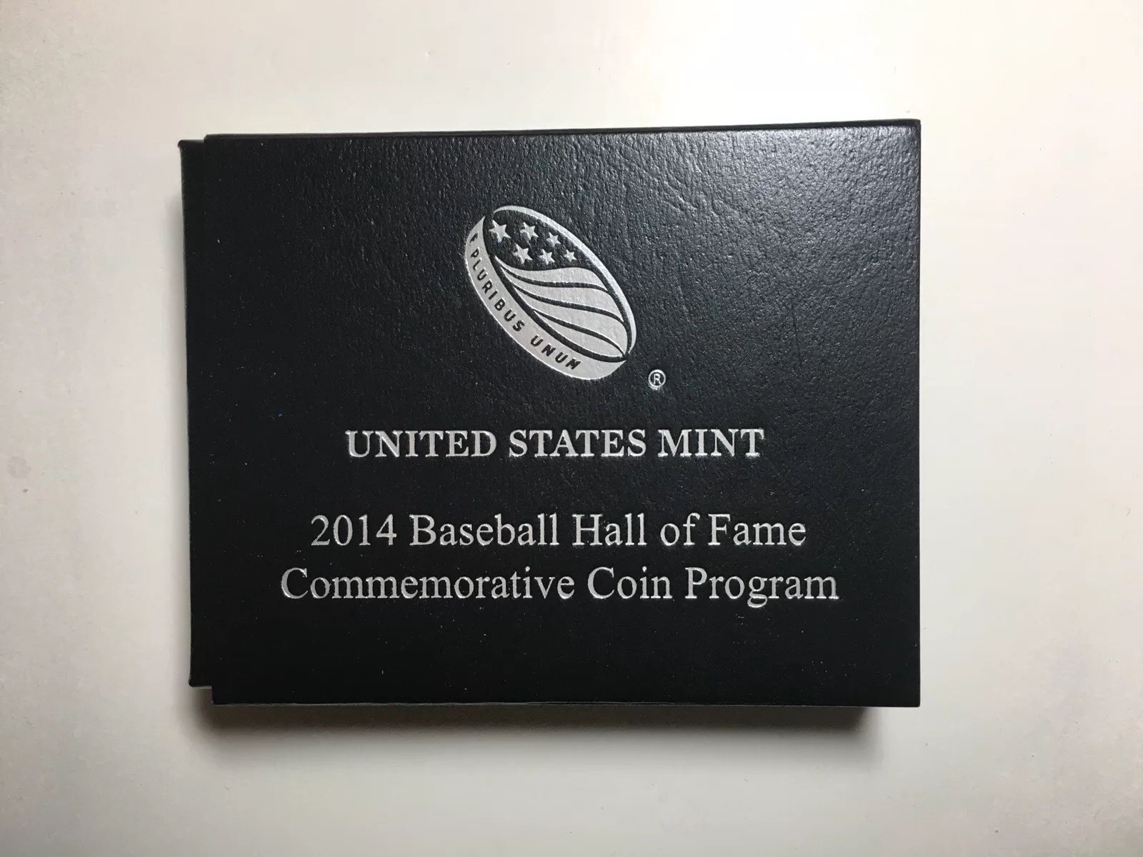 2014 US MINT Baseball HALL OF FAME Curved PROOF Clad HALF DOLLAR - NIB COA B35