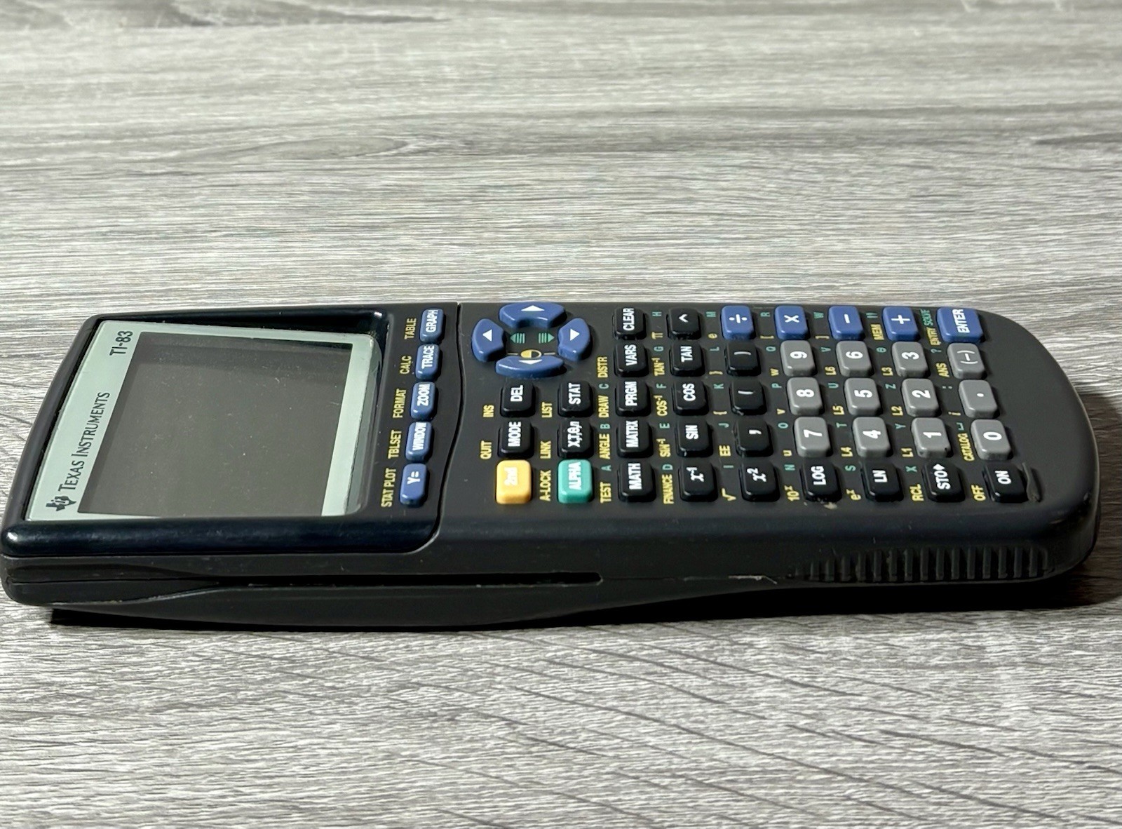 Texas Instruments TI-83 Graphing Calculator Working but has Lines on Screen