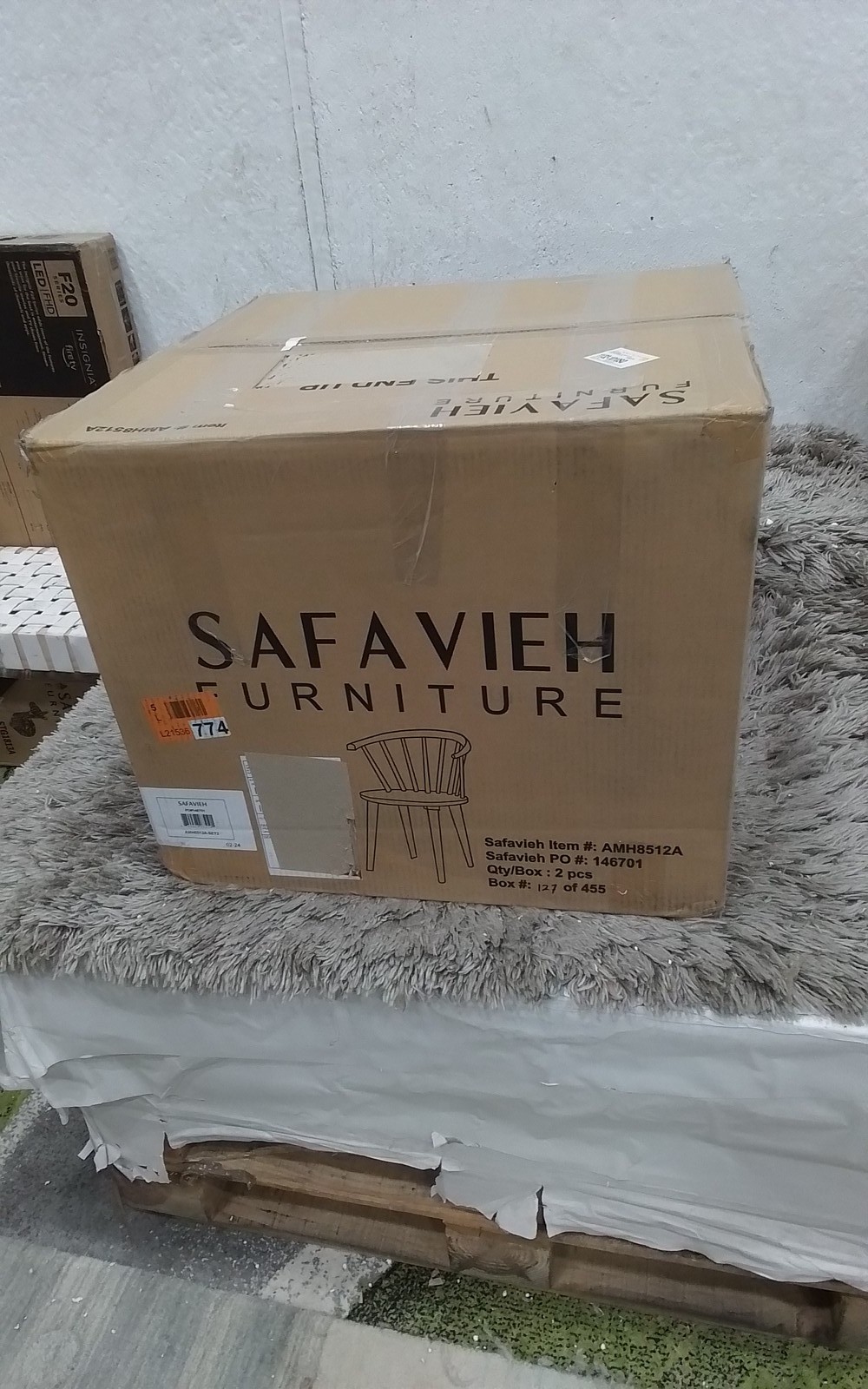 Safavieh BLANCHARD SIDE CHAIR, Reduced Price 2172772406 AMH8512A