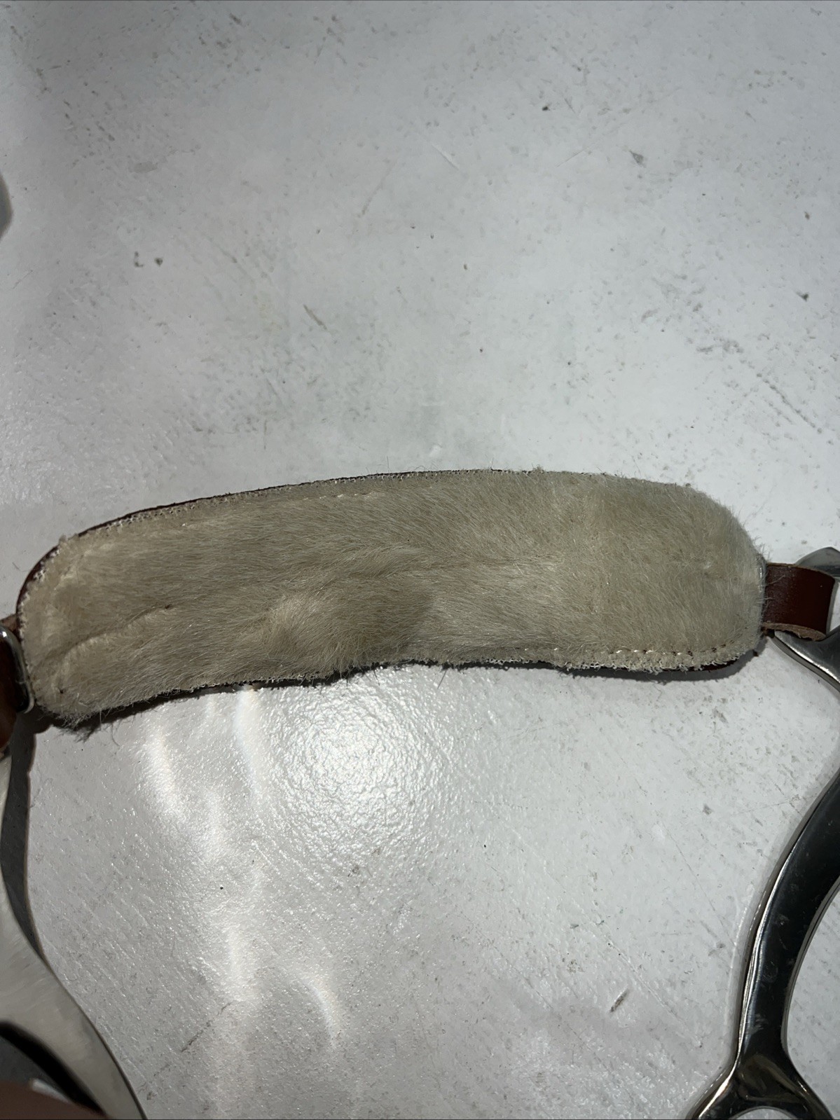 New Tough 1 Fleece Lined Silver Hackamore #25131 U-4