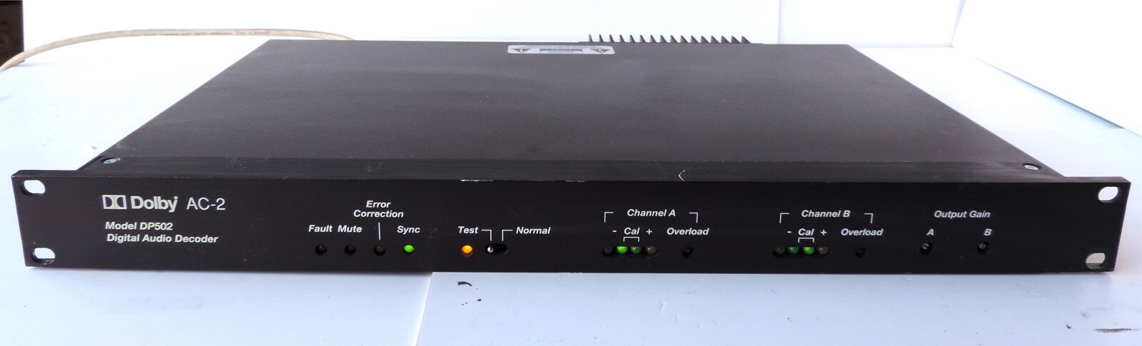 Dolby AC-2 DP502 Digital Audio Decoder - Rack Equipment