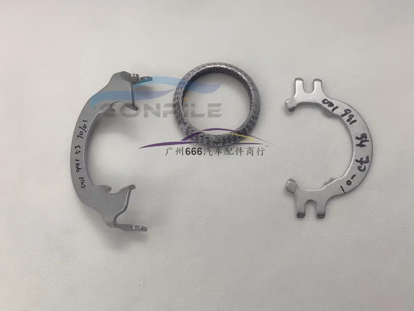 for Mercedes-benz A180 B200 w245 exhaust pipe clamp bracket clamp pad muffler