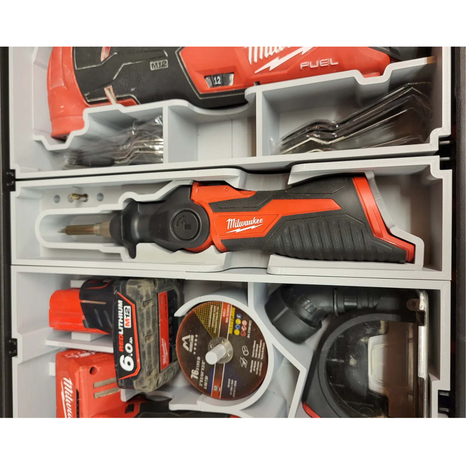 Milwaukee M12 Soldering Iron Insert – Slimline Packout Drawer Filler | A1 Tools
