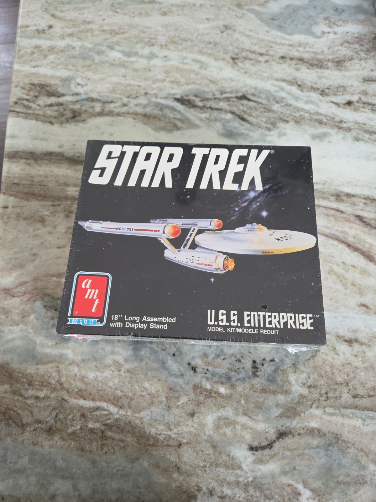 AMT ERTL Star Trek U.S.S. Enterprise Model Kit 6676  Sealed NEW OLD STOCK