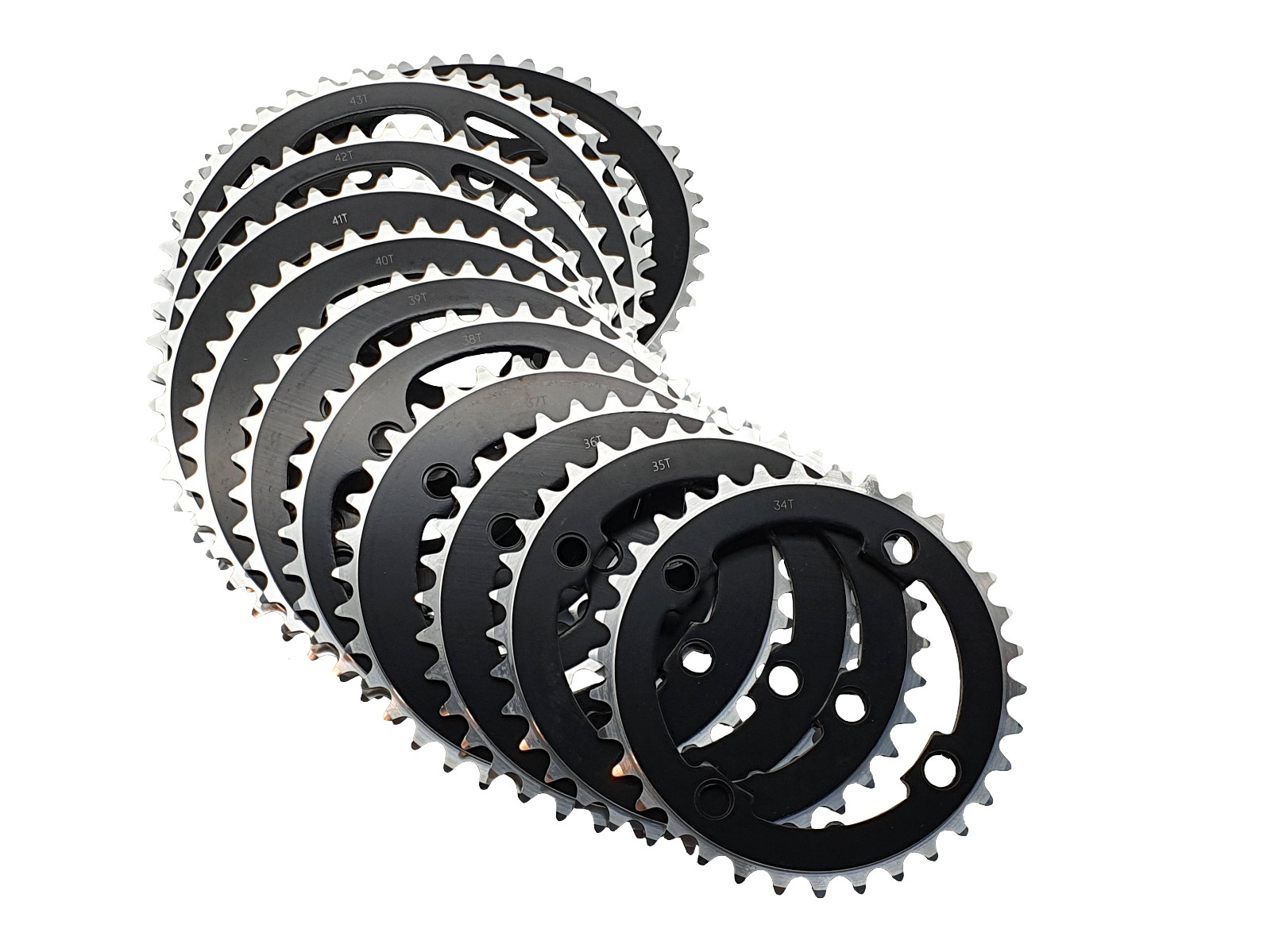 DRS 104BCD 4 Hole Chainring 42T Black