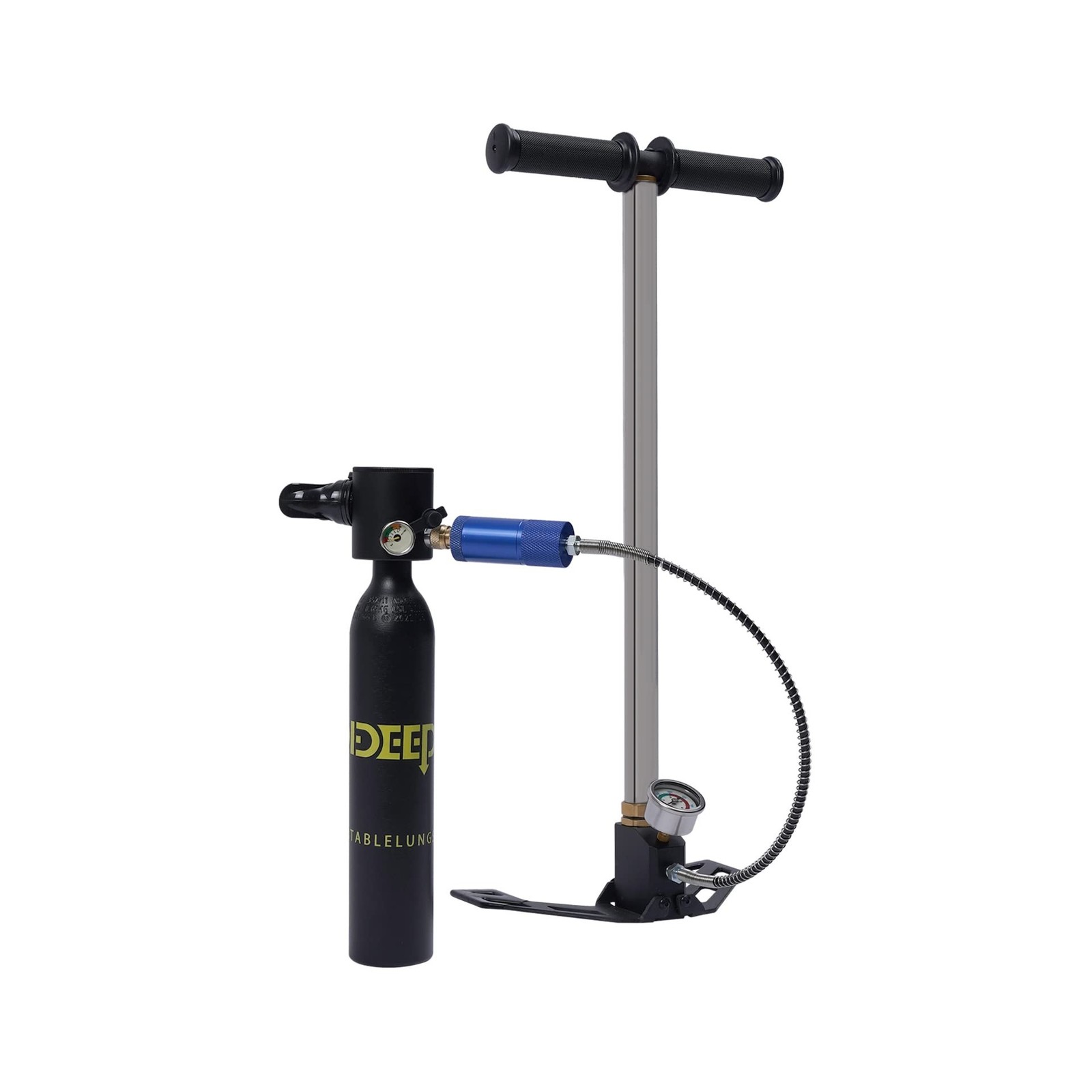 Mini Scuba Set,0.5L Scuba Diving Tank with Pump,4500 PSI Underwater Breathing...