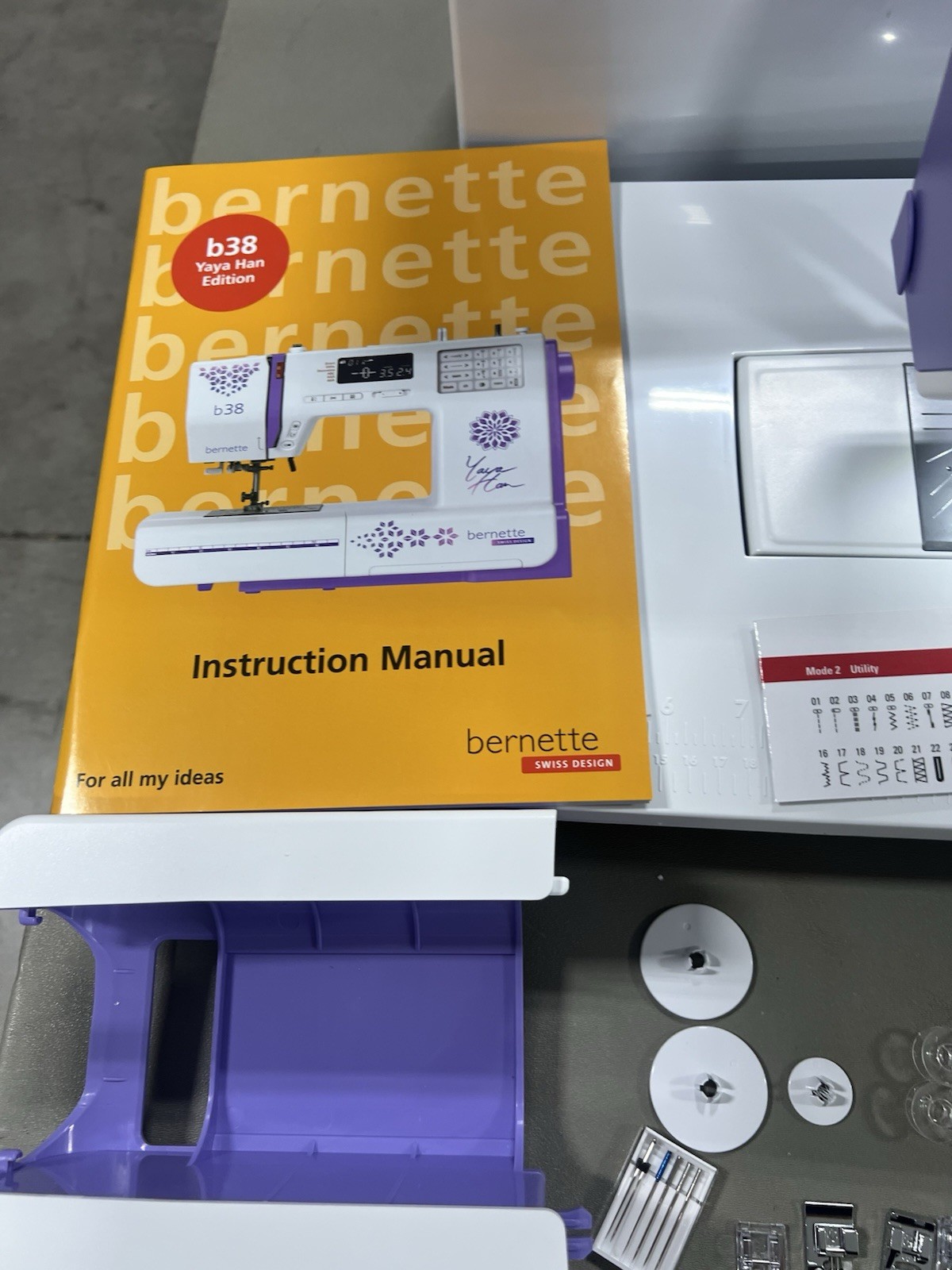 Bernina Bernette B38 Yaya Han Edition Computerized Sewing Machine