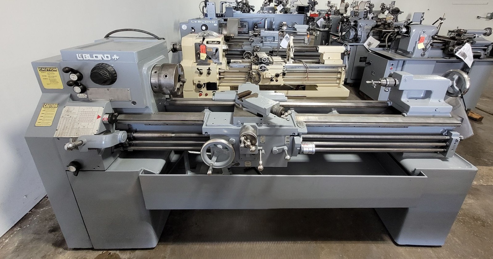 15" x 54" Leblond Makino Servo Shift Toolroom Lathe w/ Taper Inch/Metric