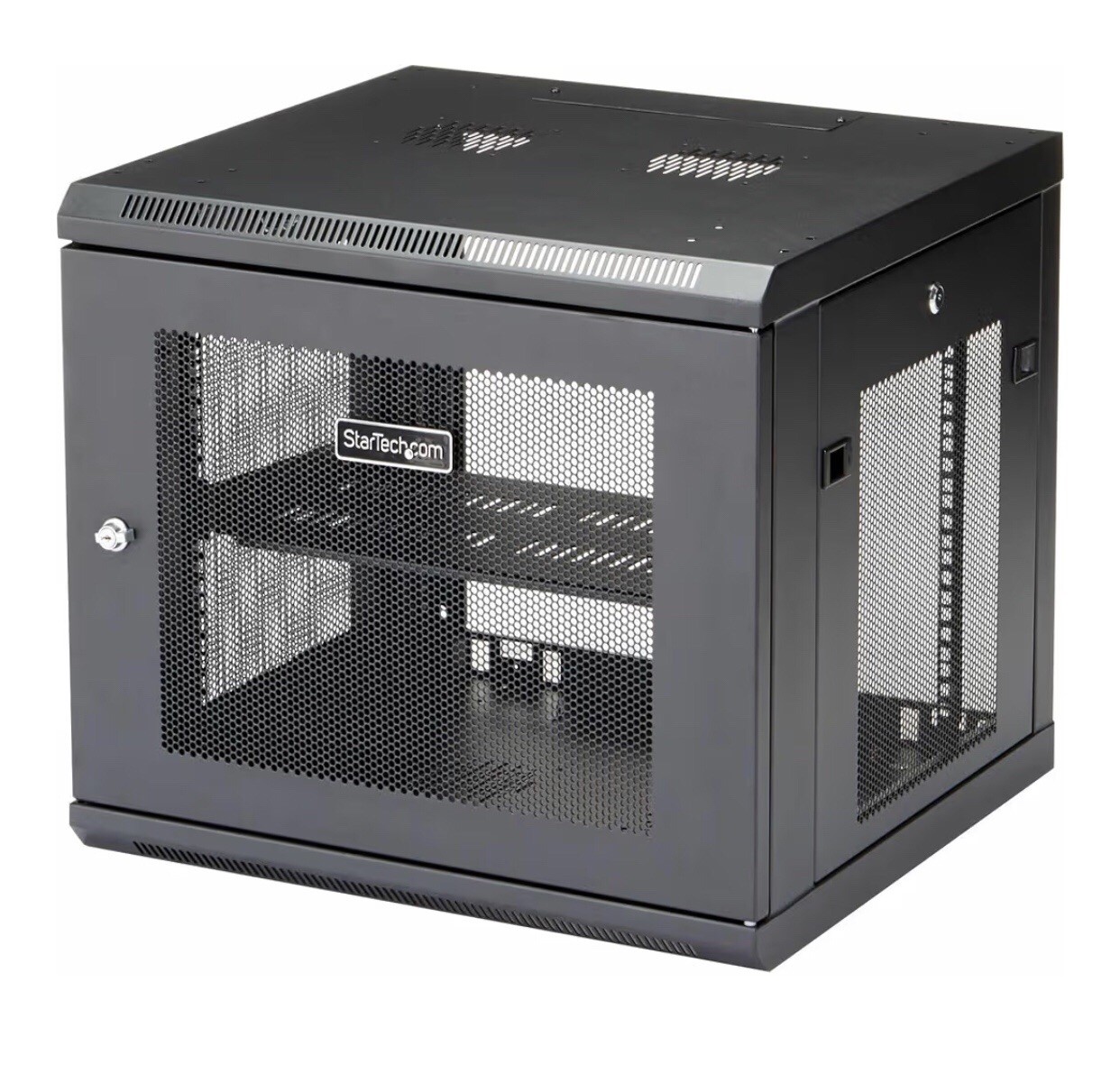 StarTech 9U Wall-Mount Cabinet, 19in, 4-Post, 18.9in Deep (RK920WALM). Assembled