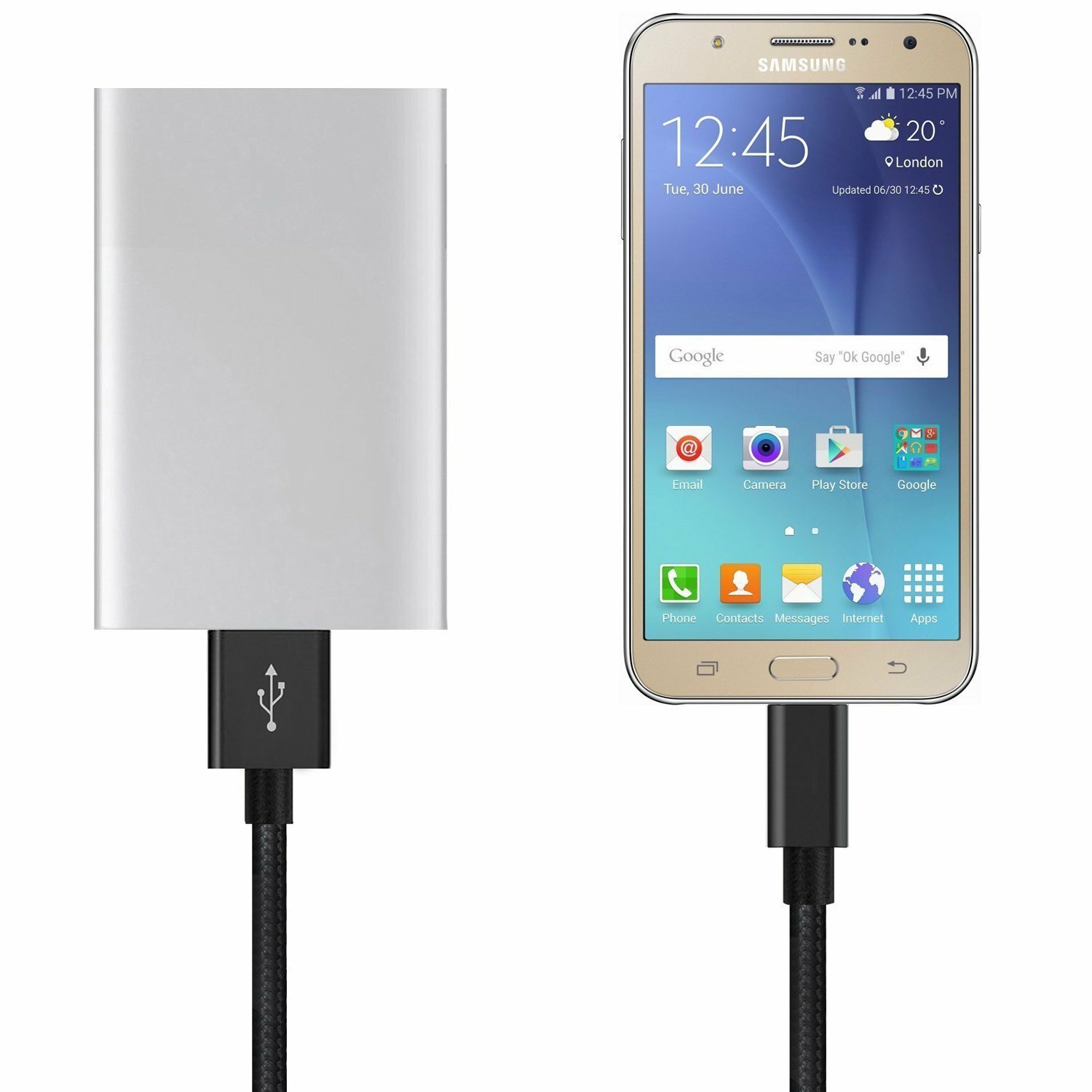 3x 10 FT Cable Cord Charger Wire Usb Smartphone Tablets For Android Phones
