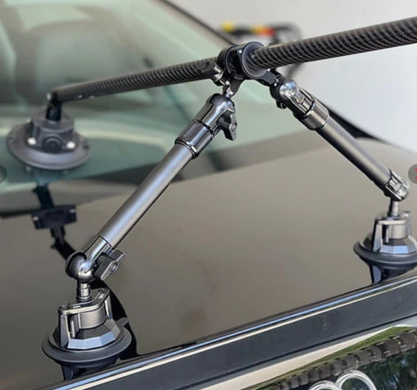 GhostMount Stealth Telescoping 40" Boom For Moving Vehicle Panoramic Shooting