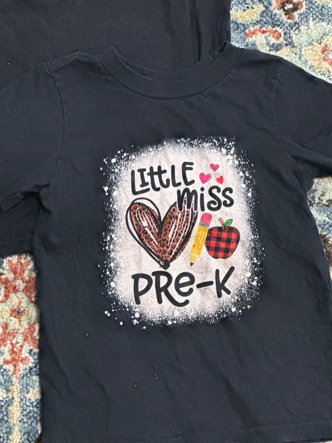 Girls 4T Pre-K Shirt Bundle