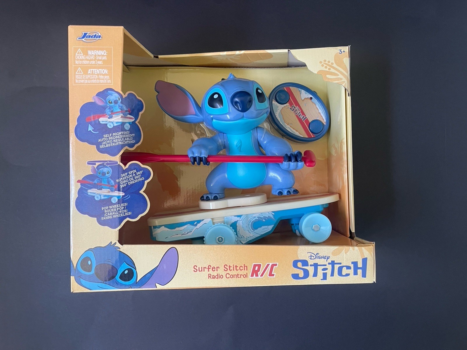 Disney Stitch Surfer Stitch Radio Control RC Car Brand New In Box Free Shipping
