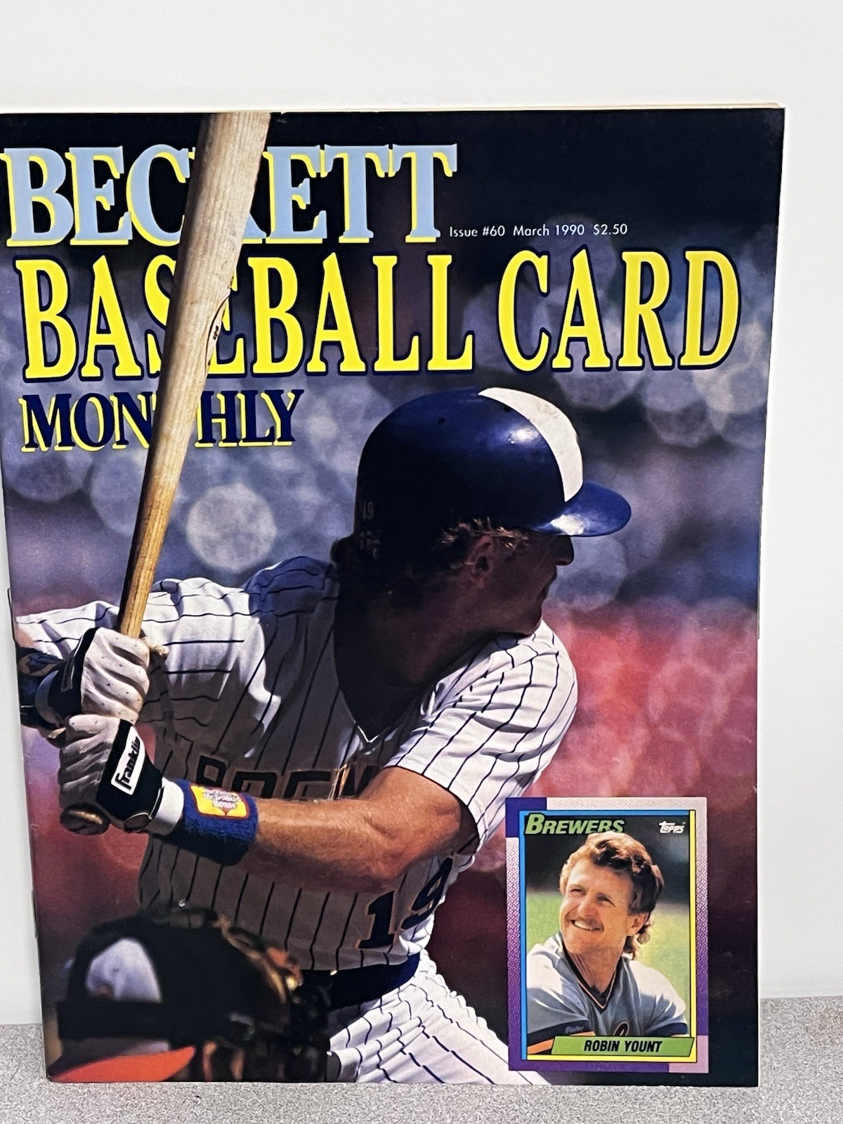 Howard Johnson Autographed Beckett March 1990 #545