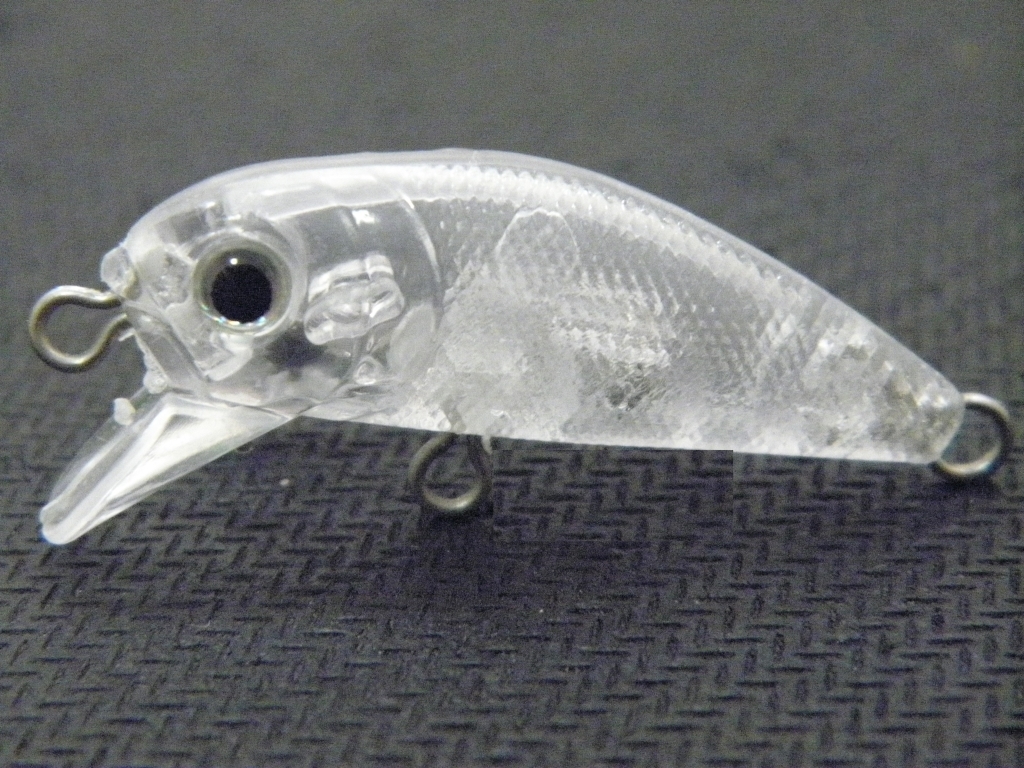 wLure 10 Blank Minnow Fishing Lure Bodies 1 3/4 Inch Unpainted Lure UPC617