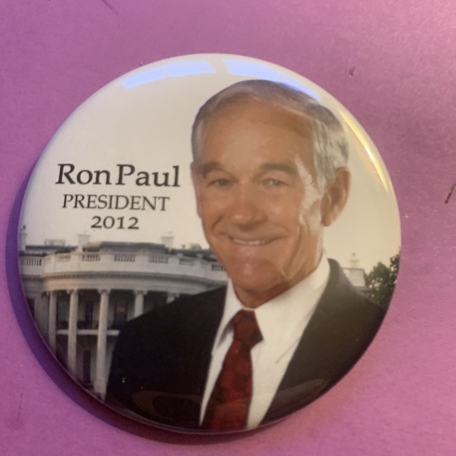 2012 Ron Paul Presidential Pinback Button
