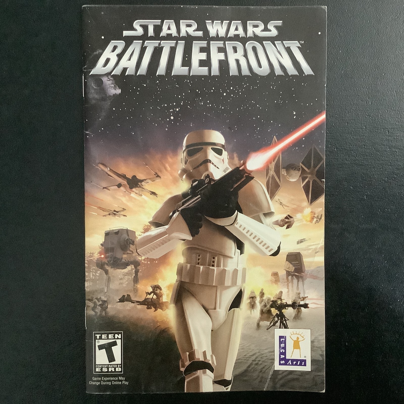 Star Wars Battlefront 1 PS2 PlayStation 2 Instruction Manual Only