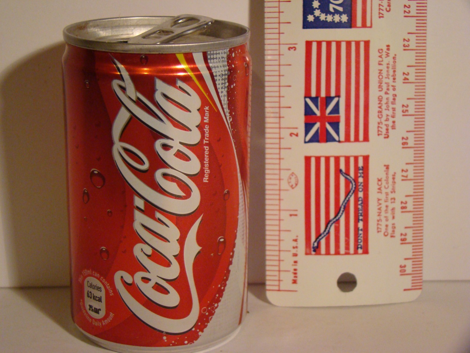 Mini Coca Cola Can From Ireland 3.5 Inches Tall Aluminum