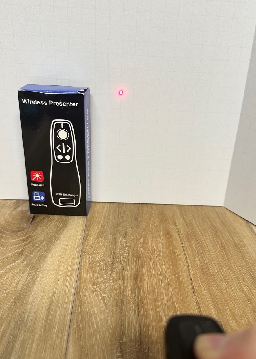 2-in-1 USB Type C Presentation Clicker Wireless Presenter Remote for PowerPoint