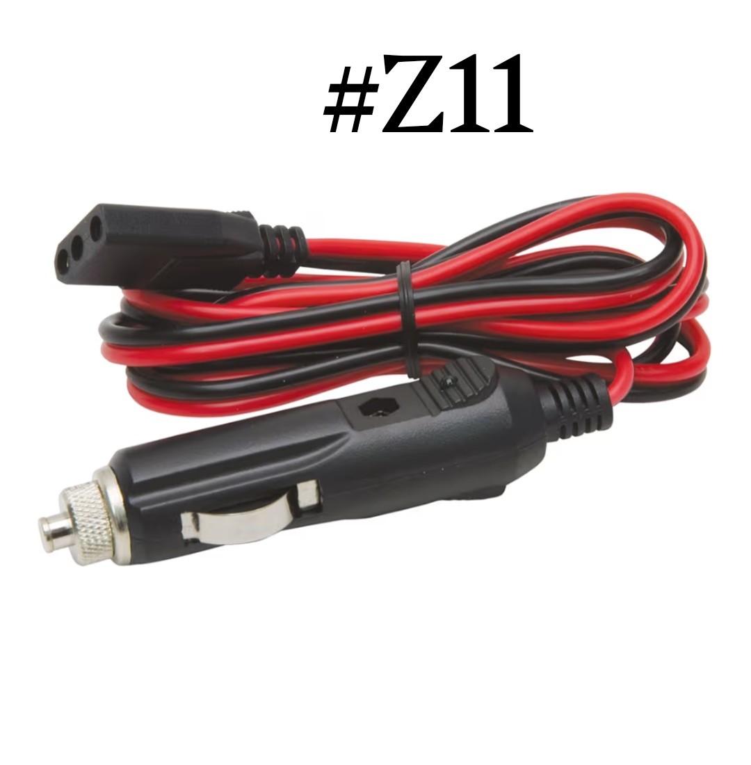 RoadPro RPPS-220 Platinum Series 12V 3-Pin Plug Fused Replacement CB Power Cord