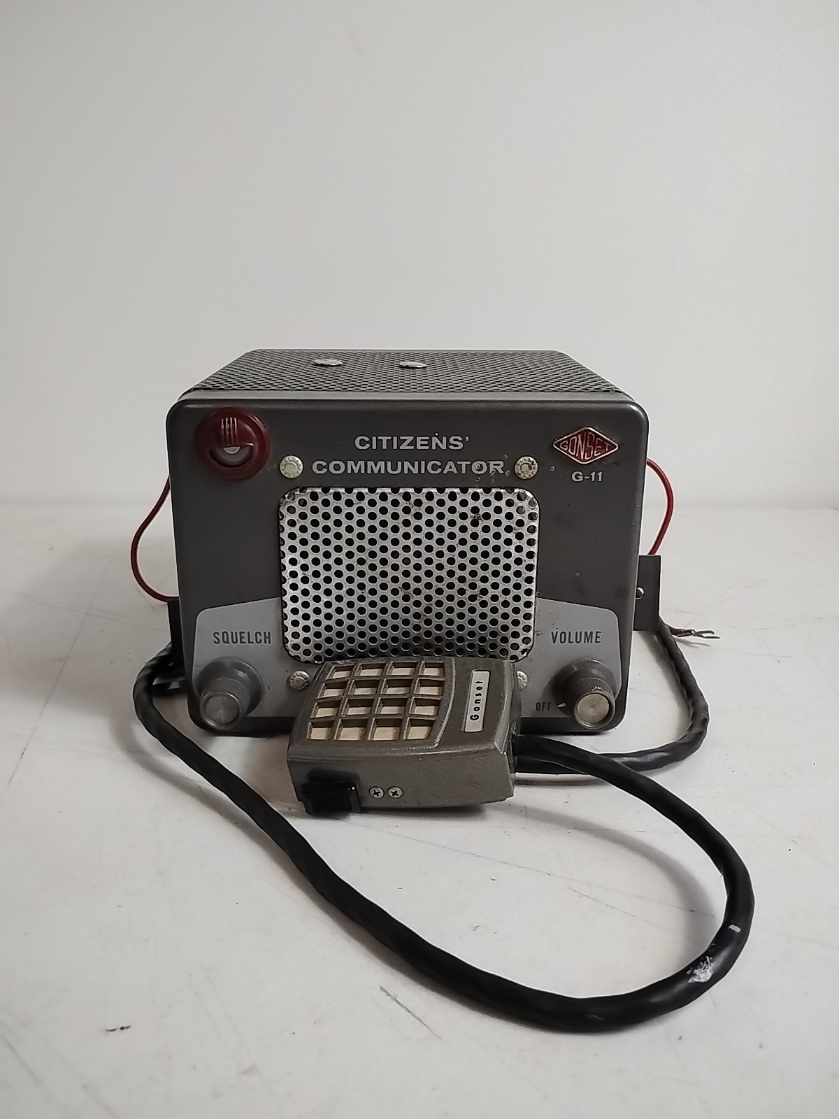 Vintage Gonset G-11 Citizens Communicator  CB Radio Untested Parts/Repair DC
