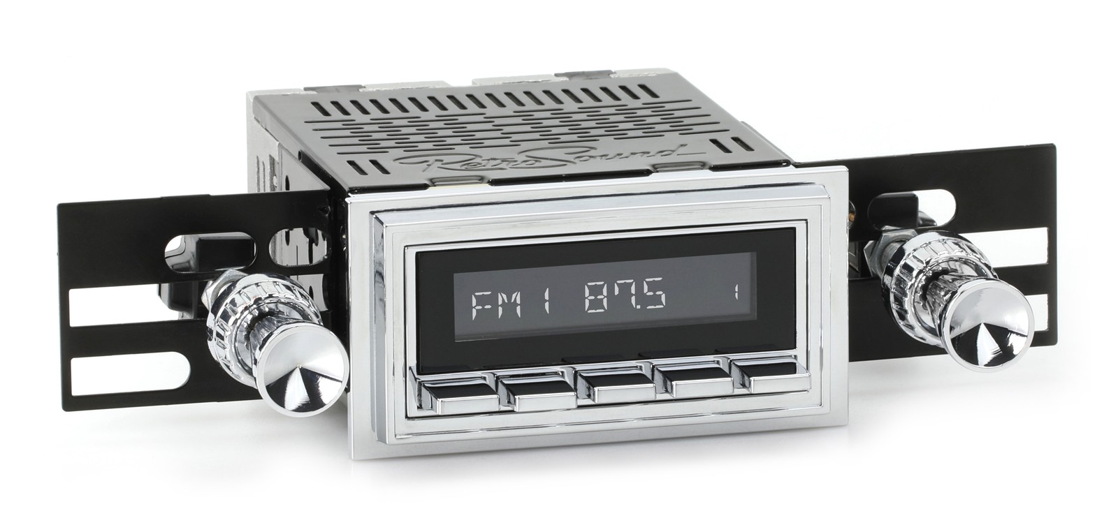 RetroRadio for 1961 Chevrolet Brookwood BT, AUX, AM/FM LAC-M1-126-09-74C