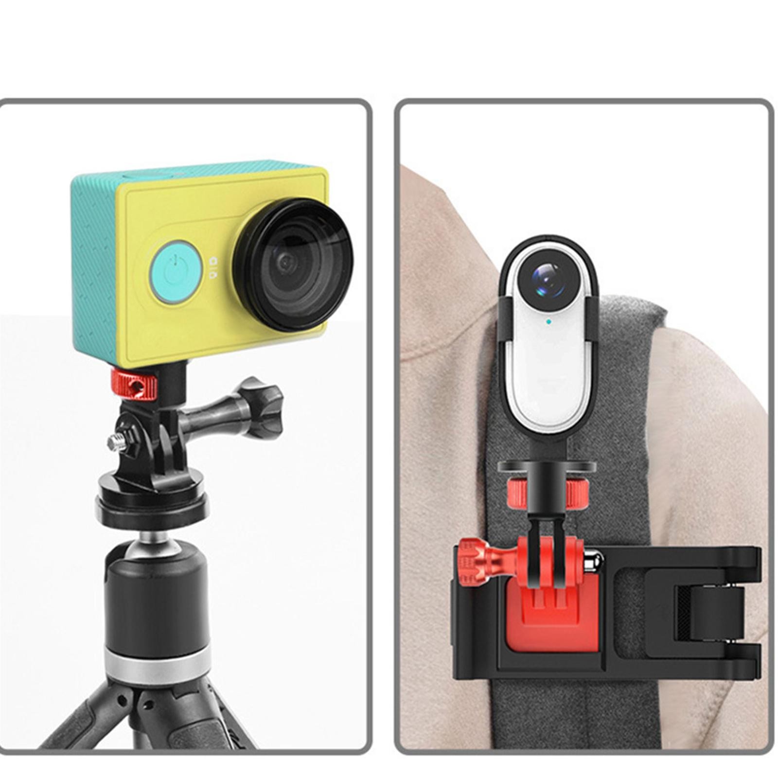 Universal Conversion Adapter 1/4" Inch Mini Tripod Screw Mount For Action Camera