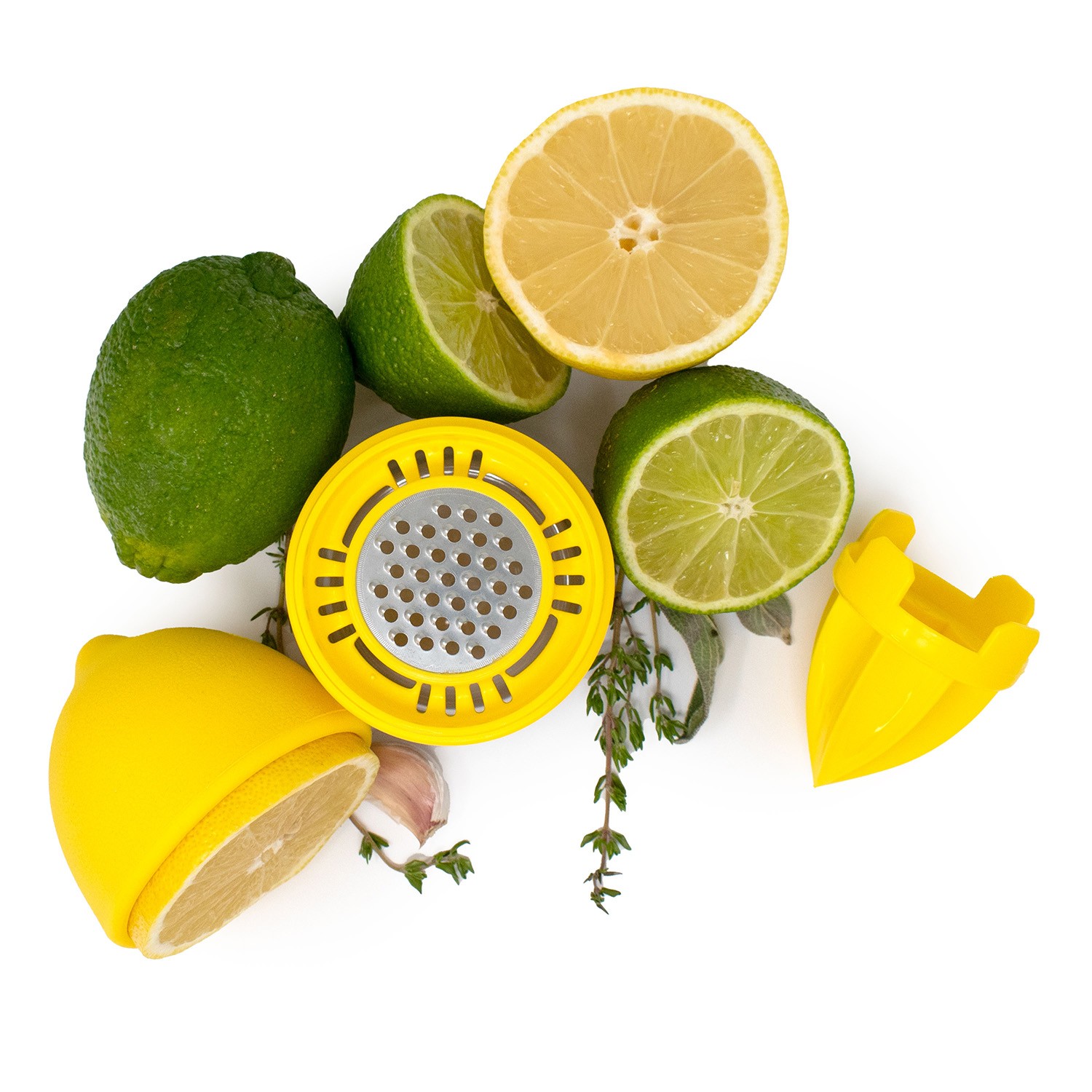Norpro Citrus Juicer and Zester, Yellow