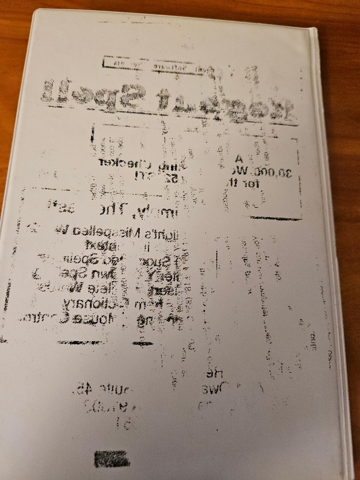 WORD FOR WORD by Bay View SOFTWARE for Atari