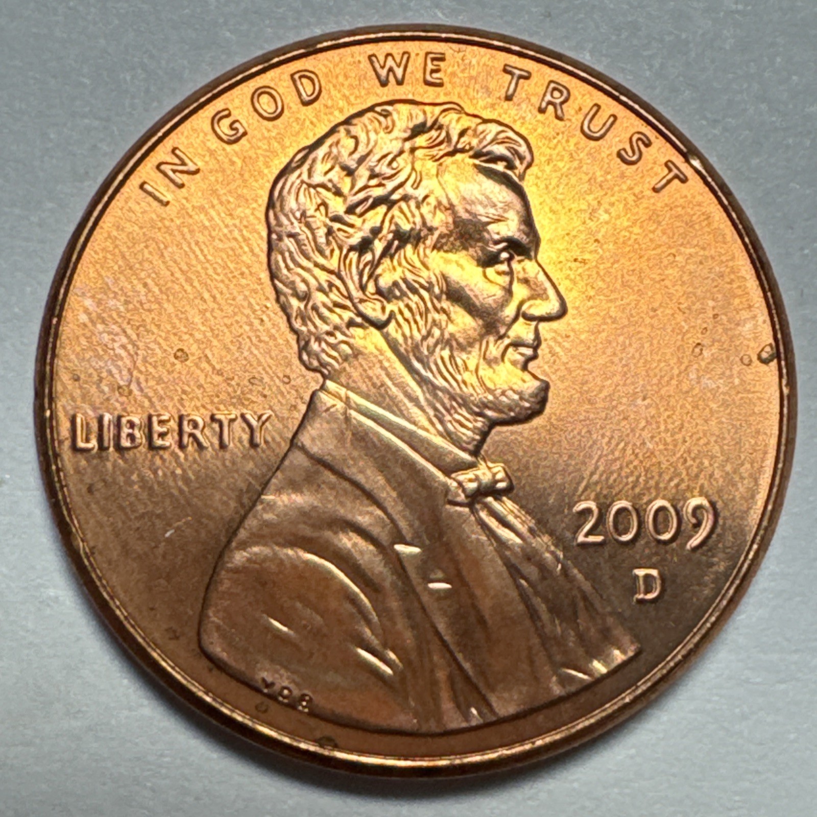 2009 Lincoln Early Childhood Log Cabin Uncirculated Coin