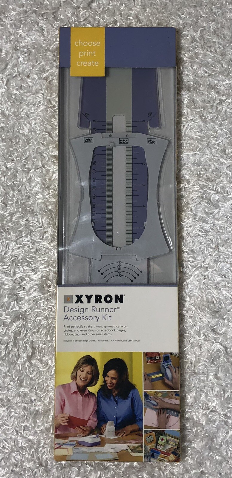 New Xyron Design Runner Accessory Kit For Scrapbook Crafting Edge NIP
