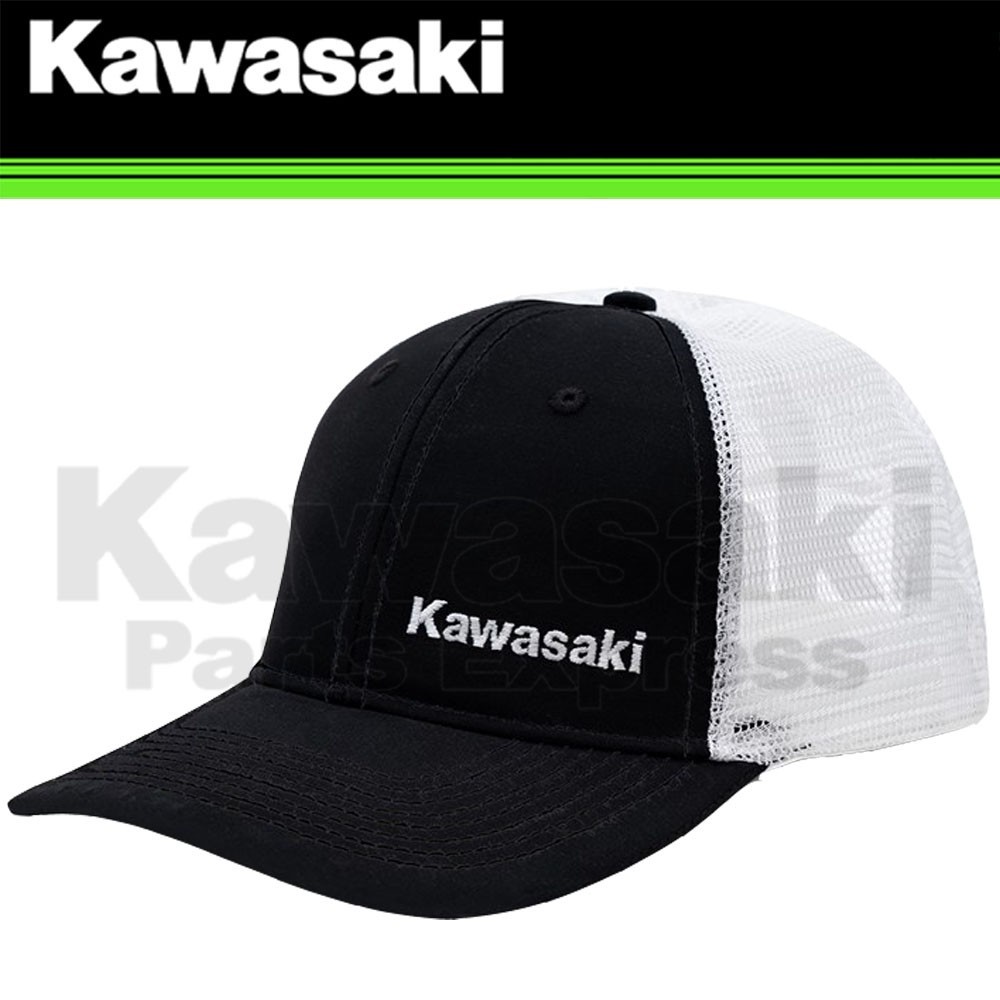 NEW GENUINE KAWASAKI TRUETIMBER EMBROIDERED PANDA LOGO CAP K004-4129-BKNS