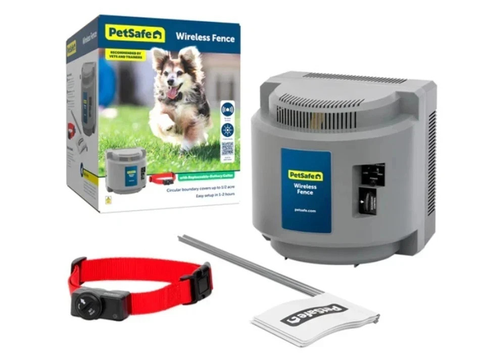 PetSafe PIF-300 WIRELESS DOG FENCE PET CONTAINMENT SYSTEM WATERPROOF DOG COLLAR